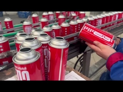 Πρωταθλήματα Προσαρμοσμένο βουτανικό δοχείο αερίου - μπουκάλι βουτανικού αερίου με διάμετρο 65 αέριων κονσερβοειδών