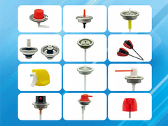 Μελλοντική βαλβίδα αερολύματος, ενεργοποιητής αερολύματος, καπάκι αερολύματος