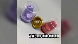 Hair Mousse Valve 360 ​​Salon Foam