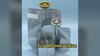 Eco Aerosol Packaging Bag on Valve System
