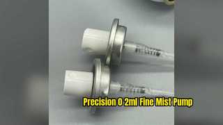 Precision Fine Mist Pump για καλλυντική και ιατρική δοσολογία