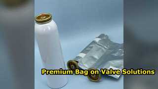 Συστήματα Premium Custom Bag-on-Valve για Συσκευασίες Αεροζόλ αλουμινίου