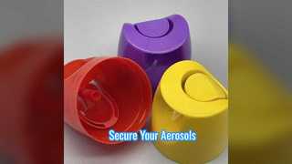 Ασφαλής προστασία συσκευασίας Caps Aerosol