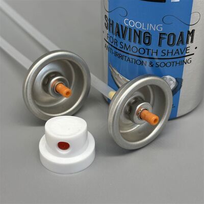 Αγορά Βαλβίδα αφρού ξυρίσματος αερολύματος υψηλής απόδοσης με σύστημα αερισμού πλούσιου αφρού, στεγανή σφράγιση και δυνατότητα διανομής 360° ηλεκτρονική κατασκευή