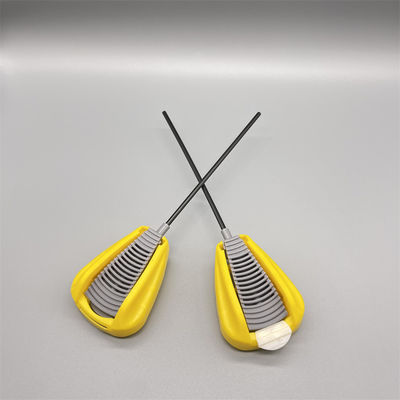 Σχεδιασμός αναδιπλούμενου ενεργοποιητή σκανδάλης αεροζόλ που εξοικονομεί χώρο με εργονομική λαβή