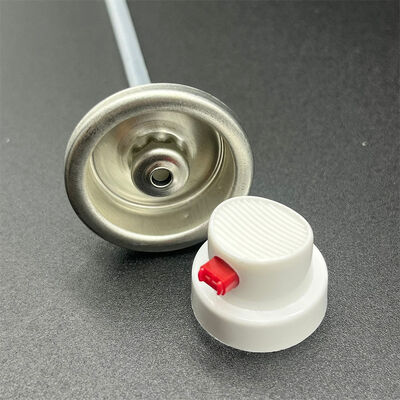 Βαλβίδα θηλυκού τύπου ακριβείας με ακροφύσιο ενεργοποίησης 360 μοιρών για σπρέι βαφής