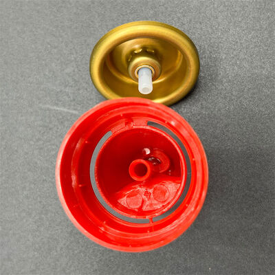 Secure 360-Degree Swivel Hair Mousse Dispensing Nozzle for Travelers and On-the-Go Styling with Leak-Proof Locking Cap