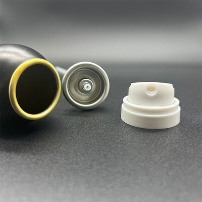 Αερολύματος σωματική βαλβίδα ψεκασμού με ευρεία απαλή ομίχλη ακροφύσιο διαρροή-απομονωμένη σφραγίδα και λειτουργία 360 μοιρών για αποσμητικό