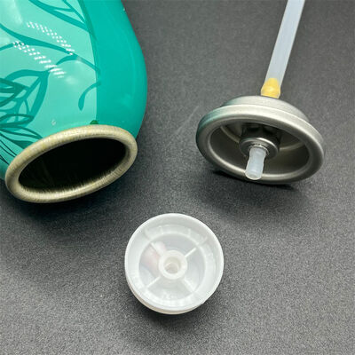 Βαλβίδα αερολύματος με σπρέι ξηρού σαμπουάν για εφαρμογές καλλυντικών και προσωπικής περιποίησης