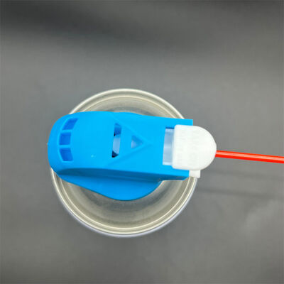 Πιστόλι ψεκασμού με σκανδάλη για κατασκευές ανθεκτικές σε χημικά, με ρυθμιζόμενο ακροφύσιο και εργονομικό σχεδιασμό για βιομηχανικές εφαρμογές