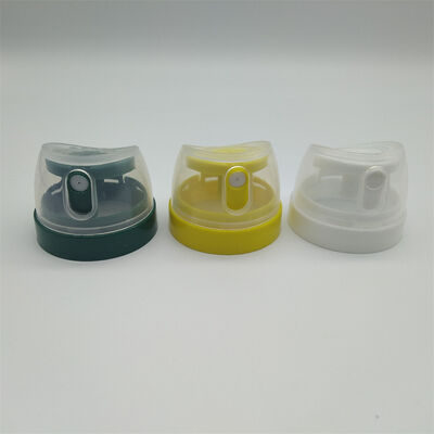 Κάλυμμα ψεκασμού αεροζόλ 35mm με ασφαλές κλείδωμα, ανθεκτικό σε χημικά και εργονομικό σχεδιασμό για βιομηχανικές εφαρμογές διαλυτών