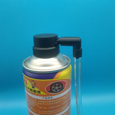 Συμπαγής φουσκωτής ελαστικών με βαλβίδα αεροζόλ για χρήση σε αυτοκίνητα, ποδήλατα και μοτοσυκλέτες