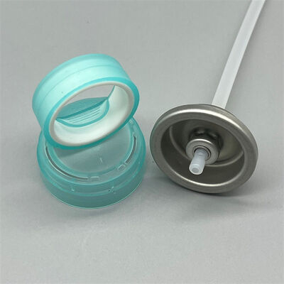 Βαλβίδα αεροζόλ λεπτής ομίχλης με ψεκασμό 360 μοιρών, ιδανική για αντηλιακά και καλλυντικά σπρέι