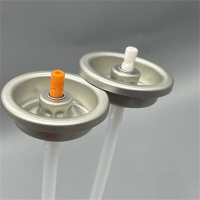 Φαρμακευτική βαλβίδα αερολύματος με ενεργοποιητή και μακρύ κόκκινο σωλήνα για καθαριστή καρμπυρατήρα Made in China