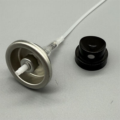 Αντλία ψεκασμού 0,15cc από λευκοσίδηρο/αλουμίνιο για μπουκάλια αρωμάτων και τονωτικών