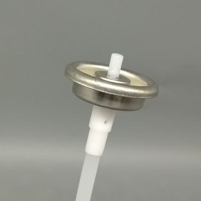 Precision-Engineered 360-Degree Aerosol Valve with Safety Lock Actuator for Technical Sprays and Specialty Chemicals with Controlled Dispensing