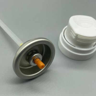 Υποαλλεργική βαλβίδα αφρού ξυρίσματος με ήπια ελεγχόμενη διανομή