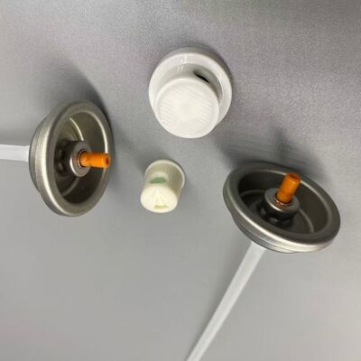 Αεροσόλ βαλβίδα ψεκασμού κόλλας μαλλιών με τεχνολογία ομοιόμορφης διανομής