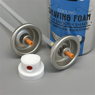 High-Performance Aerosol Shaving Foam Valve with Rich Lather Aeration System, Leak-Proof Seal, and 360° Dispensing