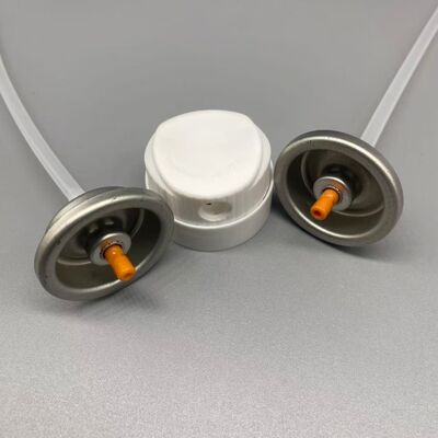 Βαλβίδα ψεκασμού ξηρού σαμπουάν αερολύματος με τεχνολογία σκόνης υψηλής απόδοσης